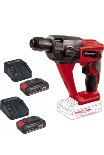 Einhell Te-hd 18 Li 2x2.5ah Akülü Matkap ürün görseli 1