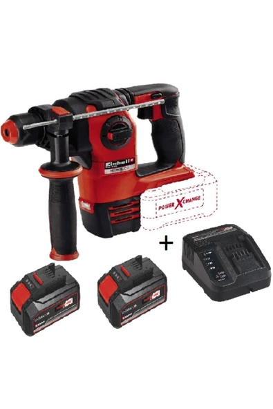 Einhell Herocco Pnömatik Kırıcı Delici + 18v 2,5 Ah Çift Akülü Set ürün görseli 1