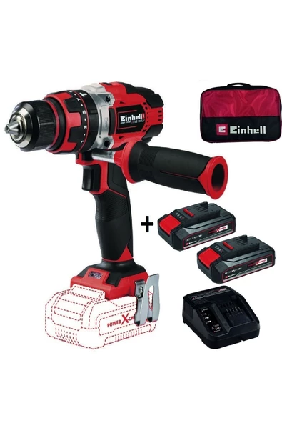 Einhell Te-cd 18/48 Li-ı Akülü Darbeli Vidalama 2x2,5 Ah Starterkit Bez Çanta ürün görseli 1