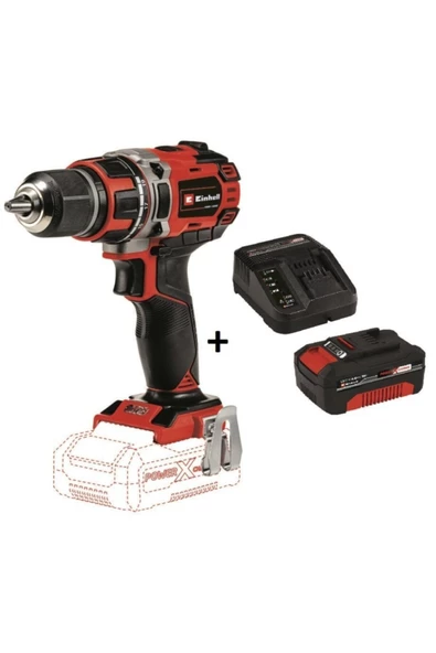 Einhell Te-cd 18/50 Li-i Bl Darbeli Matkap + 4 Ah Starter Kit ürün görseli 1