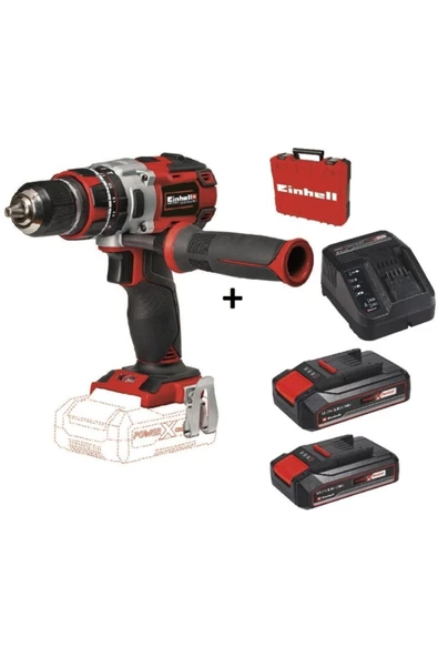 Einhell Te-cd 18 Li-i Bl Akülü Darbeli Matkap Vidalama + 2- 2.5 Ah Starter Kit + Çanta ürün görseli 1