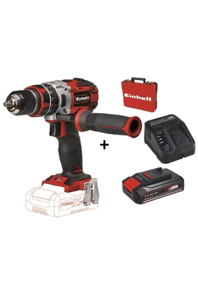Einhell Te-cd 18 Li-i Bl Akülü Darbeli Matkap Vidalama + 2.5 Ah Starter Kit + Çanta ürün görseli 1