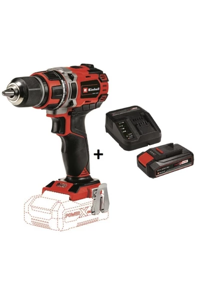 Einhell Te-cd 18/50 Li-i Bl Darbeli Matkap +2.5 Ah Starter Kit ürün görseli 1