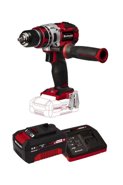 Einhell Te-cd 18li Bl Şarjlı Vidalama Matkap Kömürsüz+4.0ah Akü Şarj Aleti ürün görseli 1