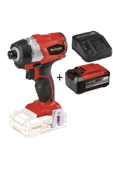Einhell Te-cı 18 Li Brushless Darbeli Vidalama + 5.2 Ah Plus Starter Kit ürün görseli 1