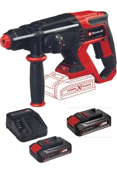 Einhell TE-HD 18/20 li 2x2.5ah Akülü Çantalı Darbeli Matkap Vidalama ürün görseli 1