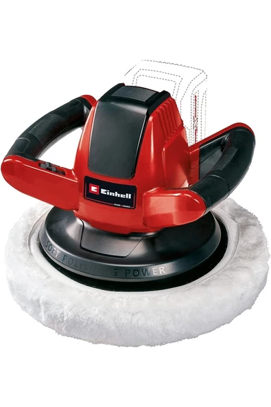 Einhell CE-CB 18/254 Li - Solo, Akülü Polisaj Makinesi ürün görseli 1