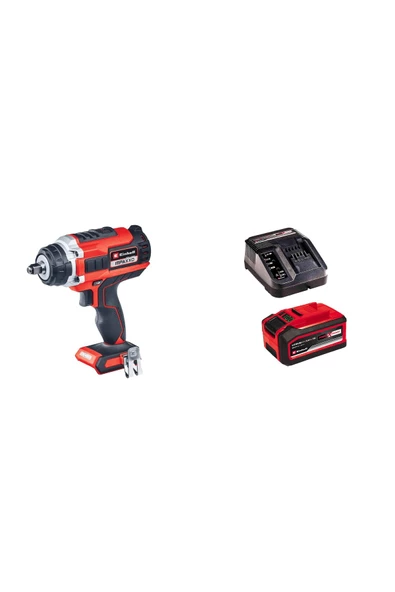 Einhell Impaxxo 18/400 Kömürsüz Akülü Somun Sıkma 18v 6 Ah Akülü Set ürün görseli 1