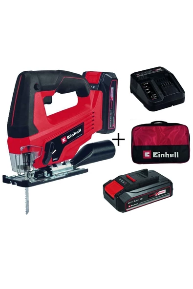 Einhell Tc-js 18 Li Akülü Dekupaj Testere + 2,5 Ah Starterkit + Bez Çanta ürün görseli 1