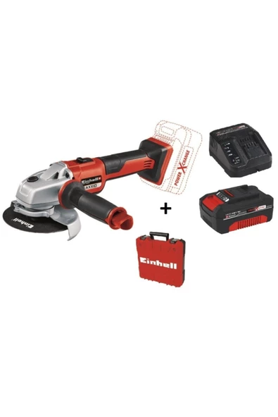 Einhell Axxıo 125 Mm Taşlama Makinesi + 4.0 Ah Starter Kit + Çanta ürün görseli 1