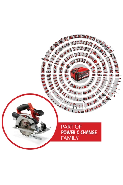 Einhell TE-CS 18/165/1 Li Solo, Akülü Daire Testere - Resim 2