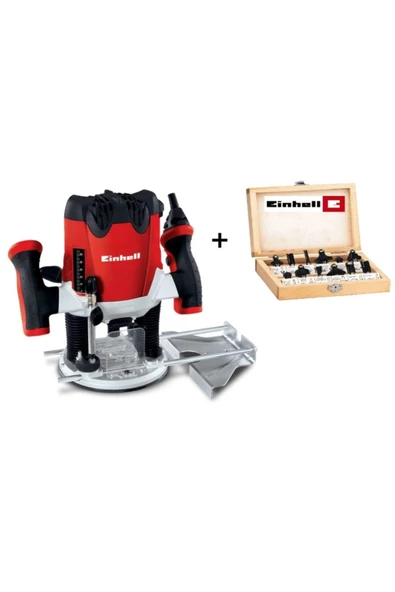 Einhell Tc-ro 1155 E Dik Freze Makinesi 12 Parça Freze Uç ürün görseli 1