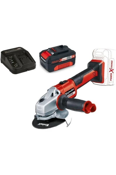Einhell Axxio 18/125 Şarjlı Kömürsüz Avuç Taşlama 4 Ah 18v ürün görseli 1
