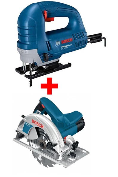 Bosch Professional Gst 8000 E Dekupaj Testere Dekopaj + Gks 190 Daire Testere 1400 Watt 190 Mm ürün görseli 1