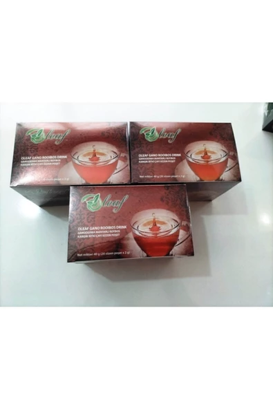 GANO EXCEL OLEAF ROOİBOS ÇAY  3 ADET ürün görseli 1