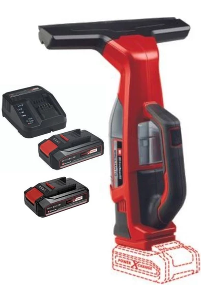 Einhell BRILLIANTO 2x2.5ah Akülü Cam Silici ürün görseli 1
