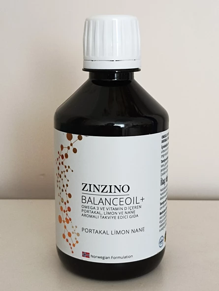 Zinzino Balanceoil+ 300 ml Yeni Nesil Balık Yağı ürün görseli 1
