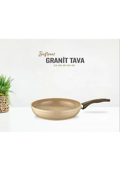 Gülsan Safran Granit Tava 28 Cm - Resim 3