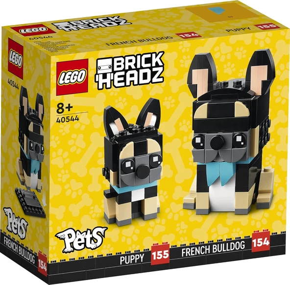 LEGO 40544 Brickheadz Fransız Buldoğu ürün görseli 1