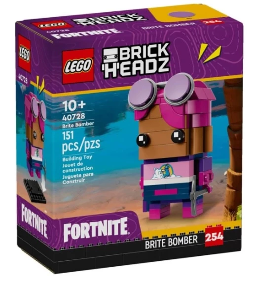LEGO 40728 Brıckheadz Fortnıte Brıte Bomber ürün görseli 1