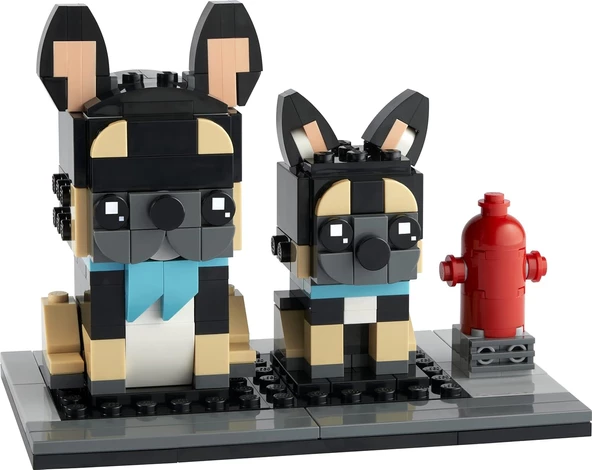 LEGO 40544 Brickheadz Fransız Buldoğu - Resim 3