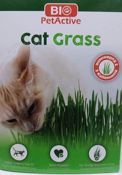 Bio Pet Active Grass Kit Naturel Kedi Çimi ürün görseli 1