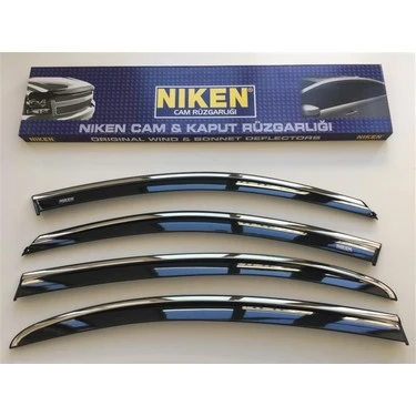Niken Kia Sportage 2023- Kromlu Cam Rüzgarlığı 4 LÜ ürün görseli 1