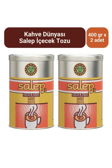 Kahve Dünyası Salep 400 gr x 2 Adet ürün görseli 1