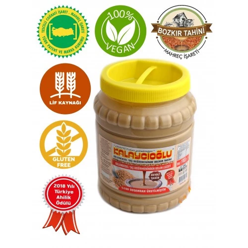 Kalaycıoğlu Beyaz Bozkır Tahini 1900 gr ürün görseli 1