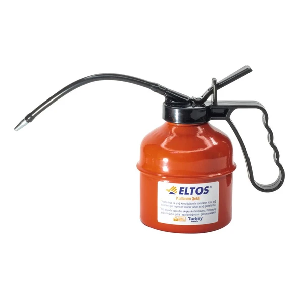 ELTOS METAL HAZNELİ SPİRALLİ YAĞDANLIK 500 CC (ESY500) ürün görseli 1