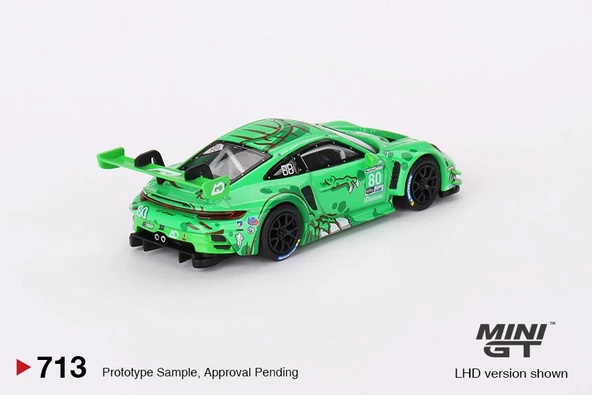 PTTAVM: Mini GT Porsche 911 GT3 R #80 GTD AO Racing 2023 IMSA