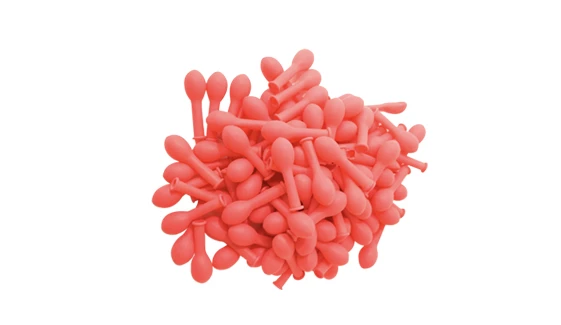 10 lu Mini Floresan Neon Kırmızı 5 inç - Resim 2