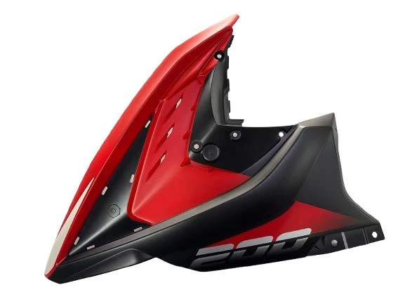PULSAR BAJAJ RS200 EURO 4 SOL YAN PANEL KIRMIZI ORJİNAL ürün görseli 1