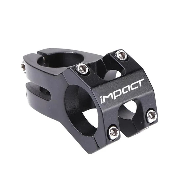 IMPACT Gidon Boğazı - SOLID, 30mm, 31,8-28,6, Siyah, Alüminyum, Kartlı ürün görseli 1