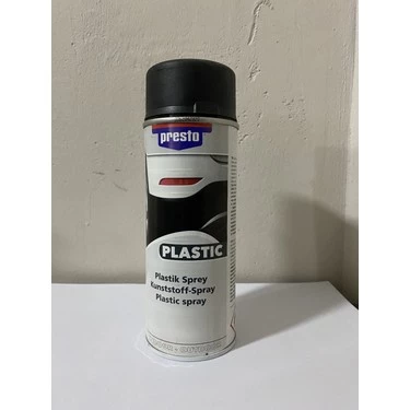 Presto  Sprey Boya  Plastik Tampon Boyası 400 ml - SİYAH - ürün görseli 1