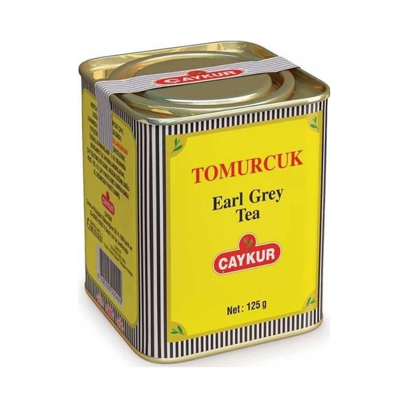 Çaykur Tomurcuk Earl Grey 125 gr 24'lü Teneke Çay ürün görseli 1