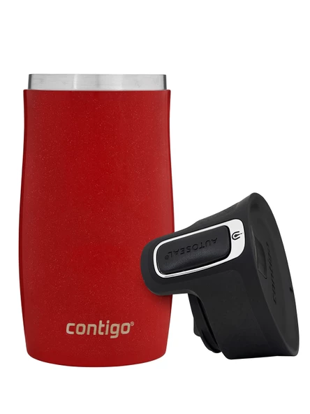 Contigo West Loop Mini Vakumlu Termos Bardak - Kırmızı - Resim 3