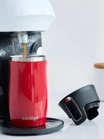 Contigo West Loop Mini Vakumlu Termos Bardak - Kırmızı - Resim 8