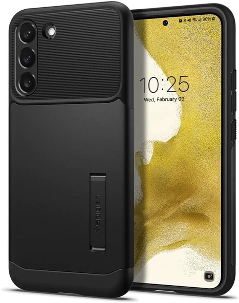 Spigen Samsung Galaxy S22 Plus 5G Kılıf Slim Armor Black - ACS03977 ürün görseli 1