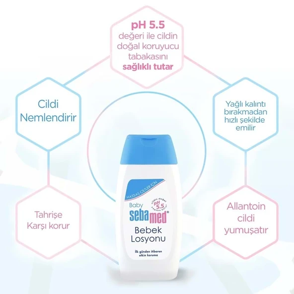 Sebamed Bebek Losyonu 200ML (2 Li Set) - Resim 4