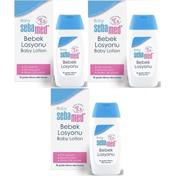 Sebamed Bebek Losyonu 200ML (3 Lü Set) ürün görseli 1