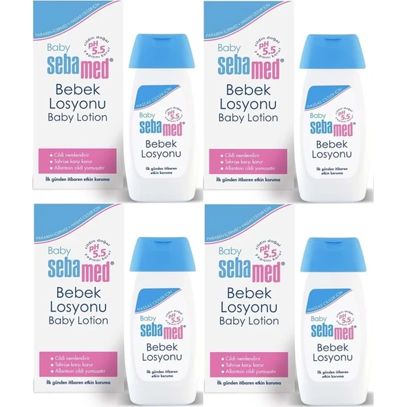 Sebamed Bebek Losyonu 200ML (4 Lü Set) ürün görseli 1