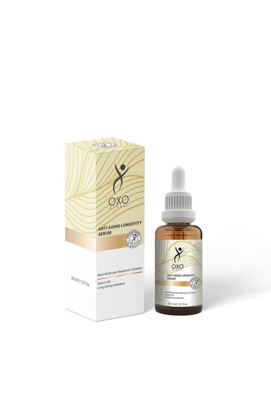 OXO GLOBAL ANTİ AGİNG LONGEVİTY YAŞLANMA KARŞITI SERUM 30 ML ürün görseli 1