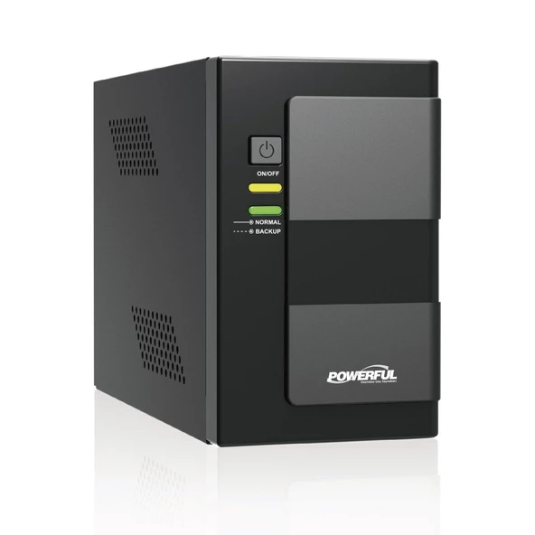 Powerful PGL-650 650VA 330W  Lityum İyon Pil Line interactive Ups Kesintisiz Güç Kaynağı  ürün görseli 1