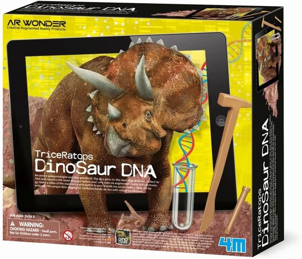 Triceratops DinoSaur DNA/ Dinozor DNA Triceratops Kazı Keşfetme Seti ürün görseli 1
