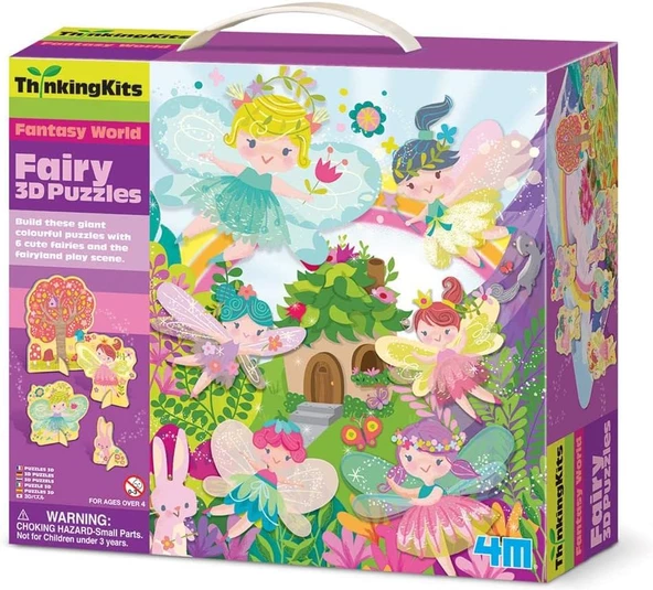 3D Puzzles-Fairy Peri 3D Yapboz Puzzle ürün görseli 1