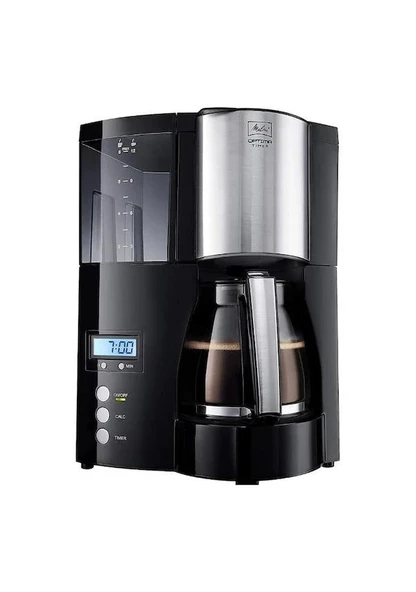 Melitta 100801 Optima Timer Zaman Ayarlı Siyah Filtre Kahve Makinesi ürün görseli 1
