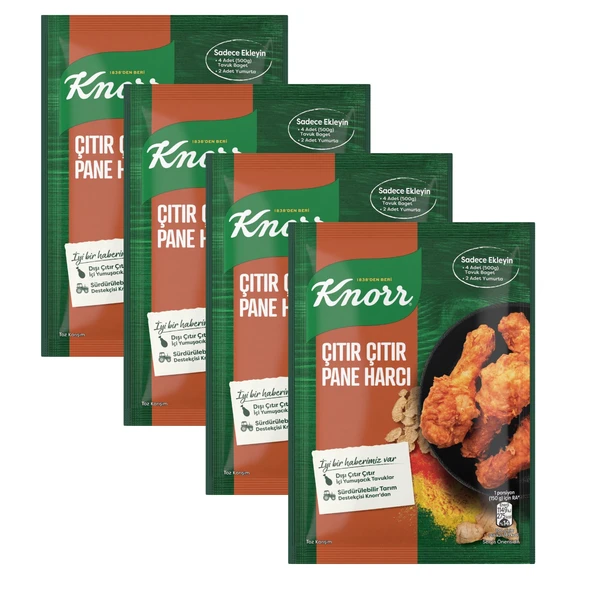 Knorr Çıtır Pane Harcı 90 gr x 4 Adet ürün görseli 1