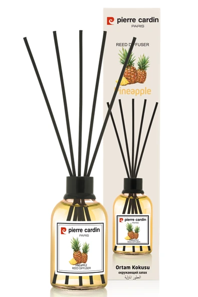 Pierre Cardin Reed Diffuser 110 ml  - Pineapple - Ananas - Oda Kokusu - Resim 3
