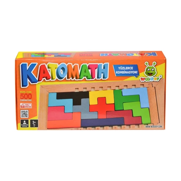 079KR Woodoy Ahşap Katomath Oyunu -Karsan ürün görseli 1